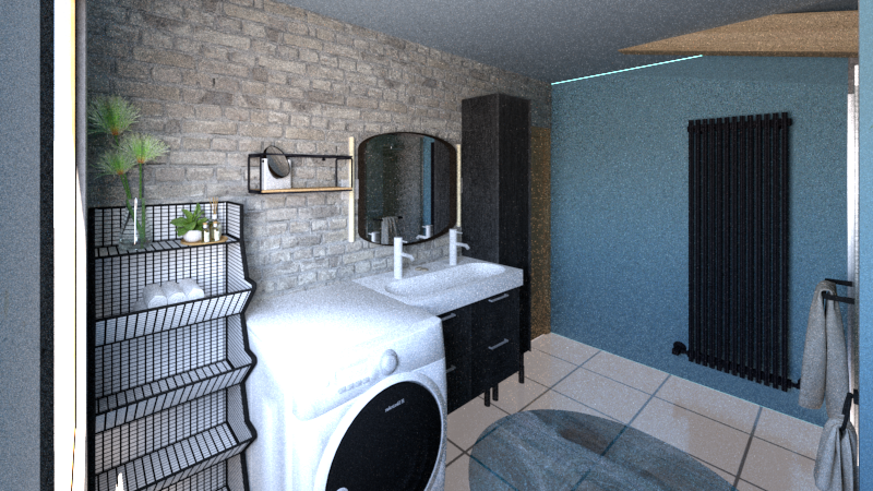 Modélisation 3D d'une salle de bains en Beauce